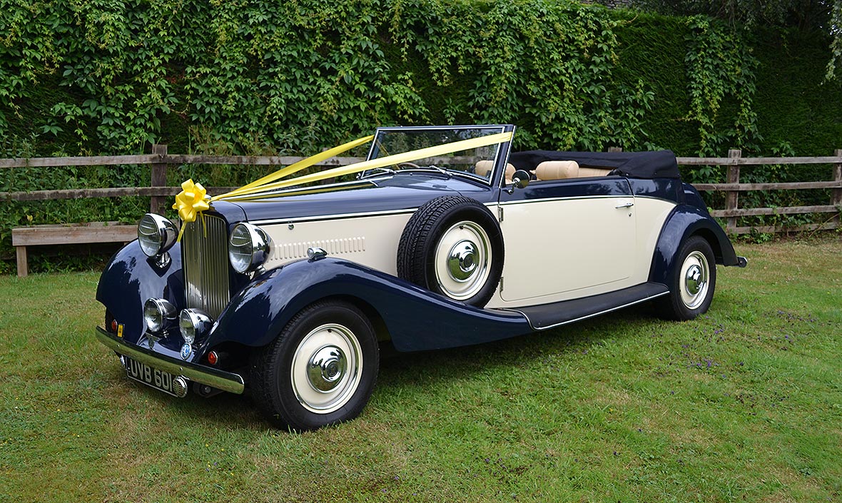 Royale Drophead Wedding Car - Exclusive Cars Leicestershire